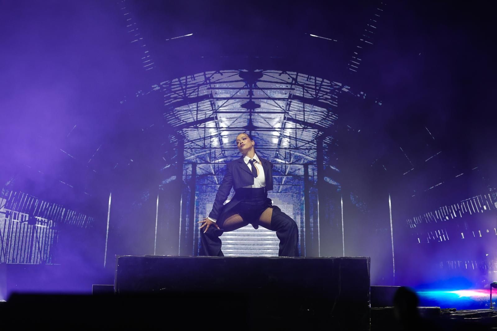 Un instante del concierto de Chanel