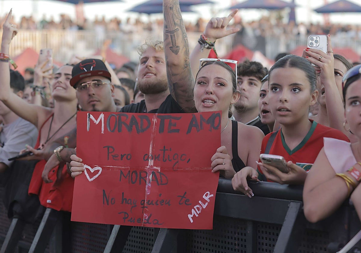 Concierto de Morad en el festival Puro Latino