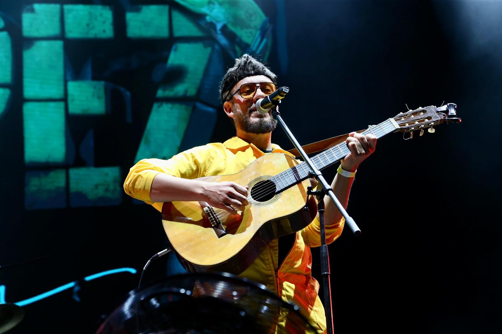 Un instante del concierto de Antílopez