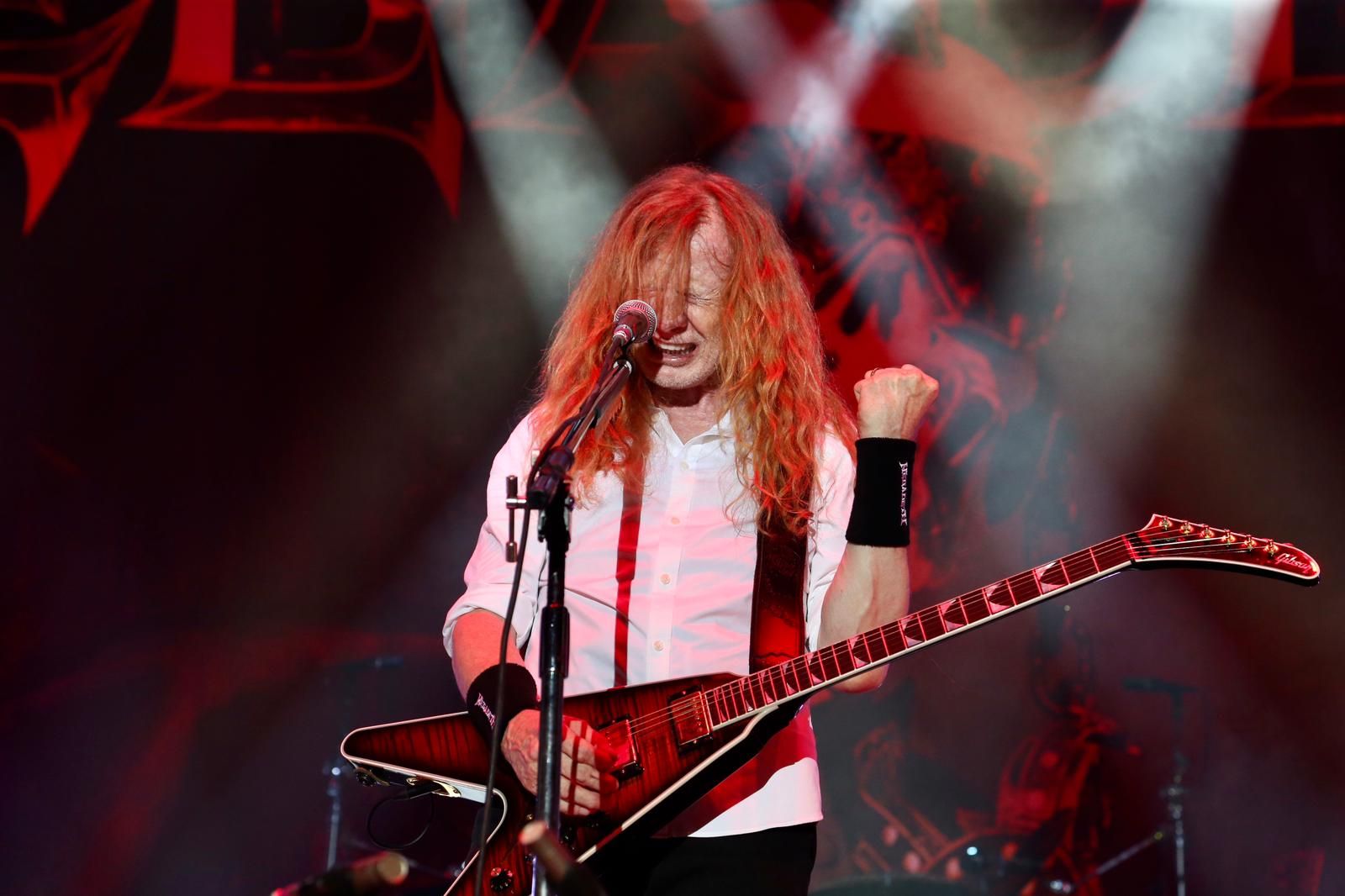 Concierto de Megadeth en la Plaza de España