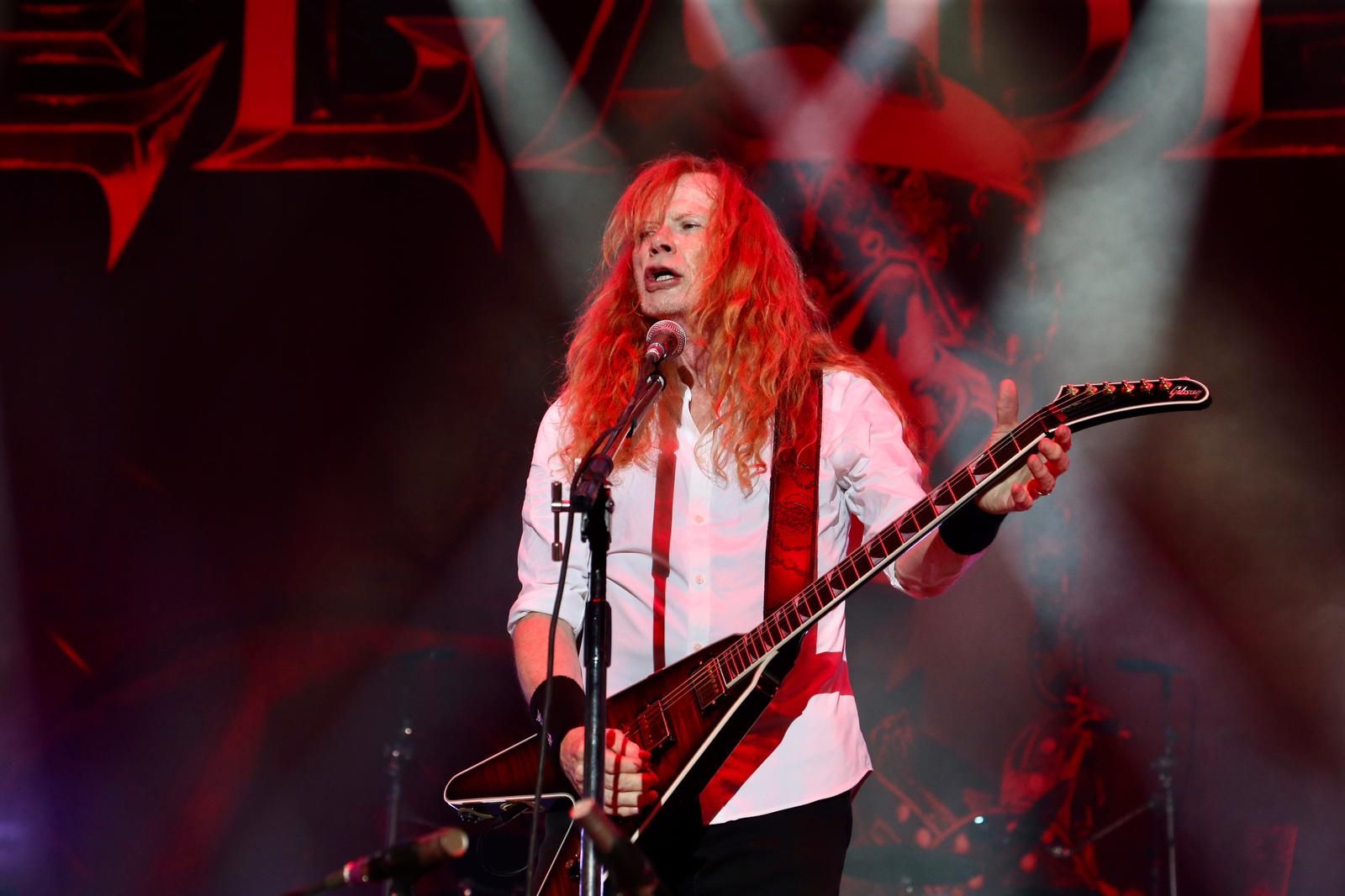 Concierto de Megadeth en la Plaza de España