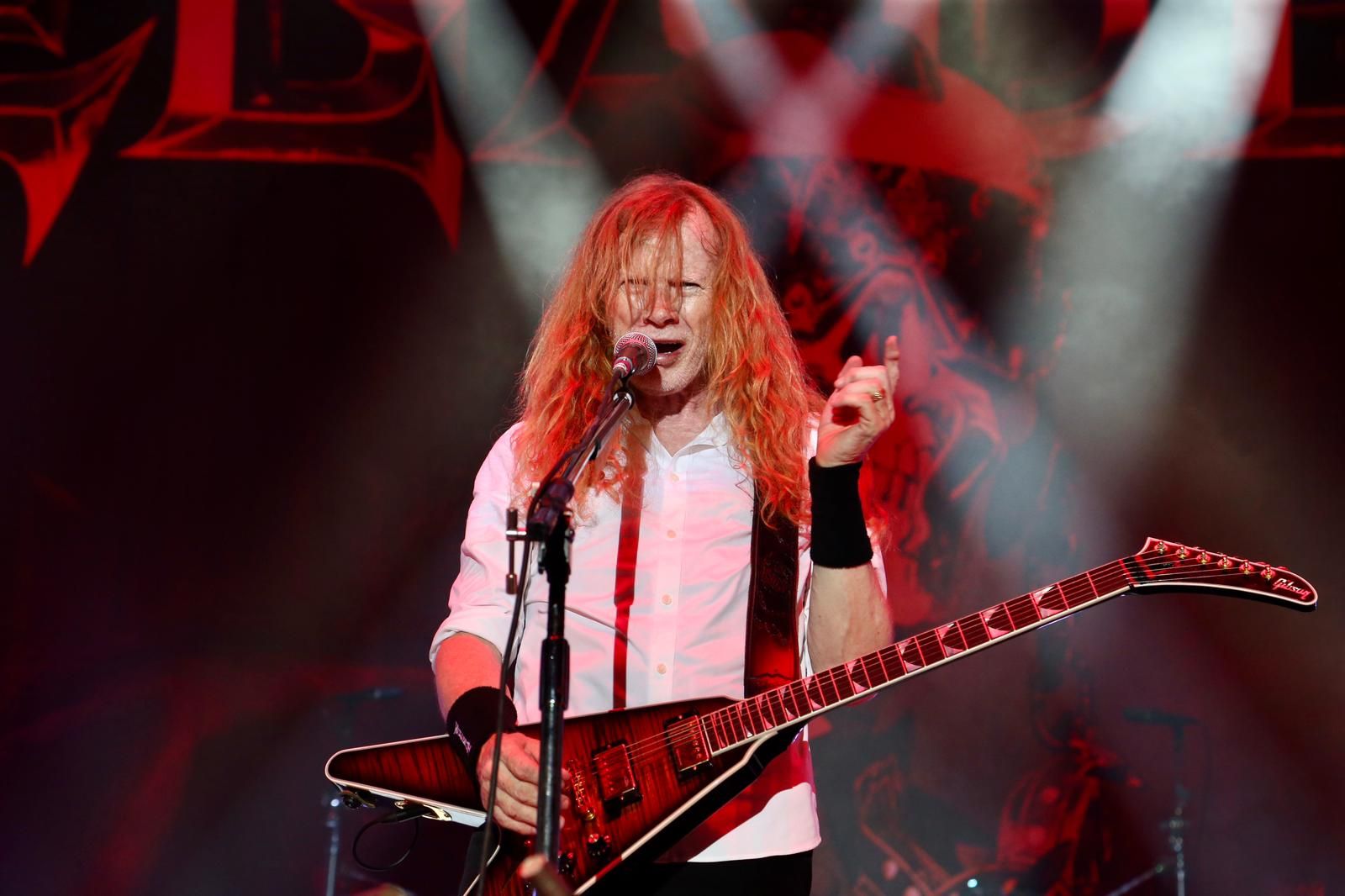 Concierto de Megadeth en la Plaza de España