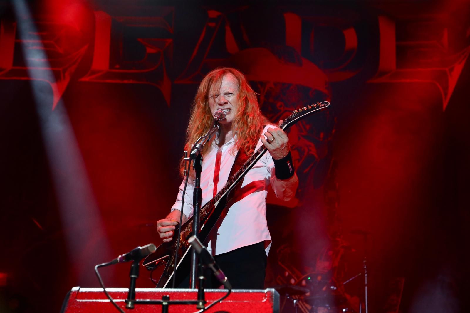 Concierto de Megadeth en la Plaza de España