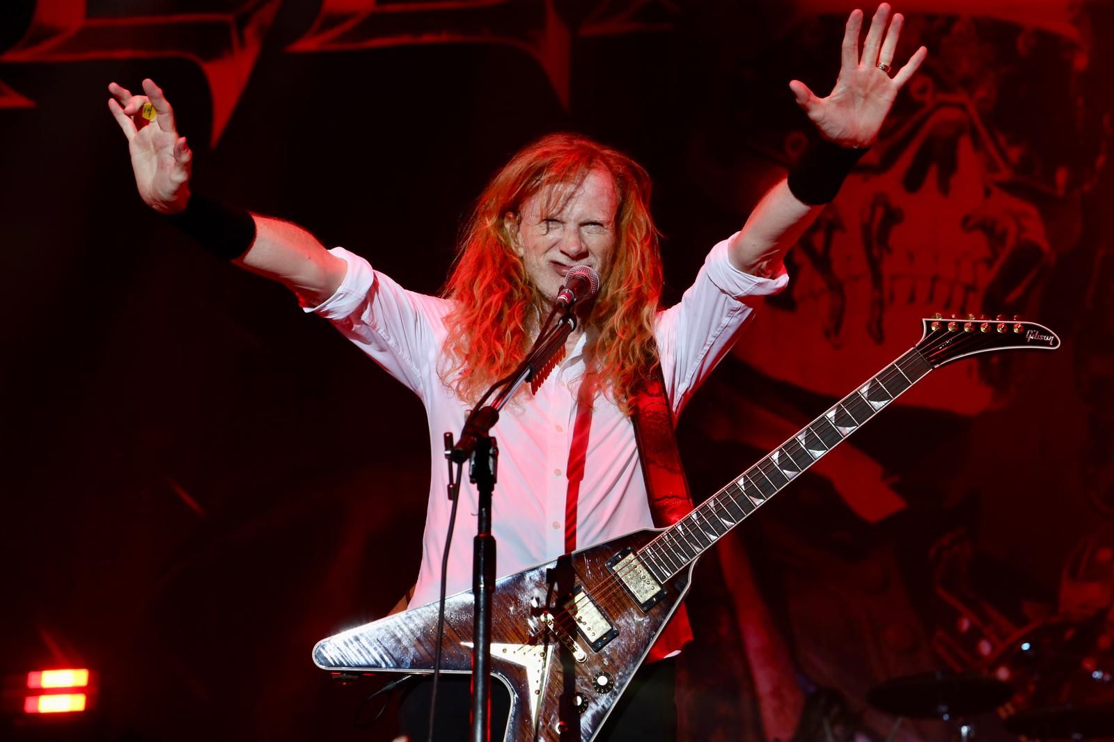 Concierto de Megadeth en la Plaza de España