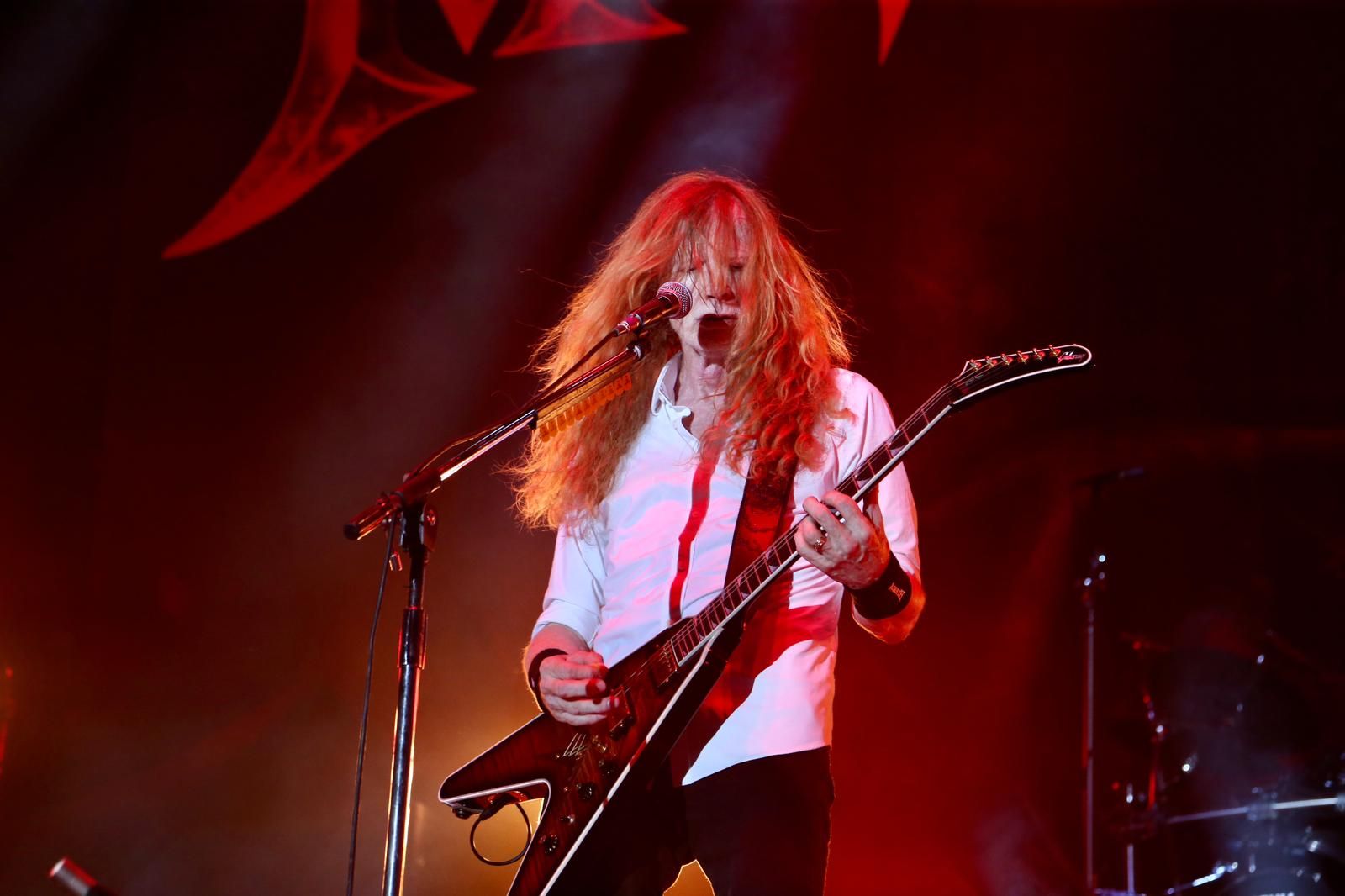 Concierto de Megadeth en la Plaza de España