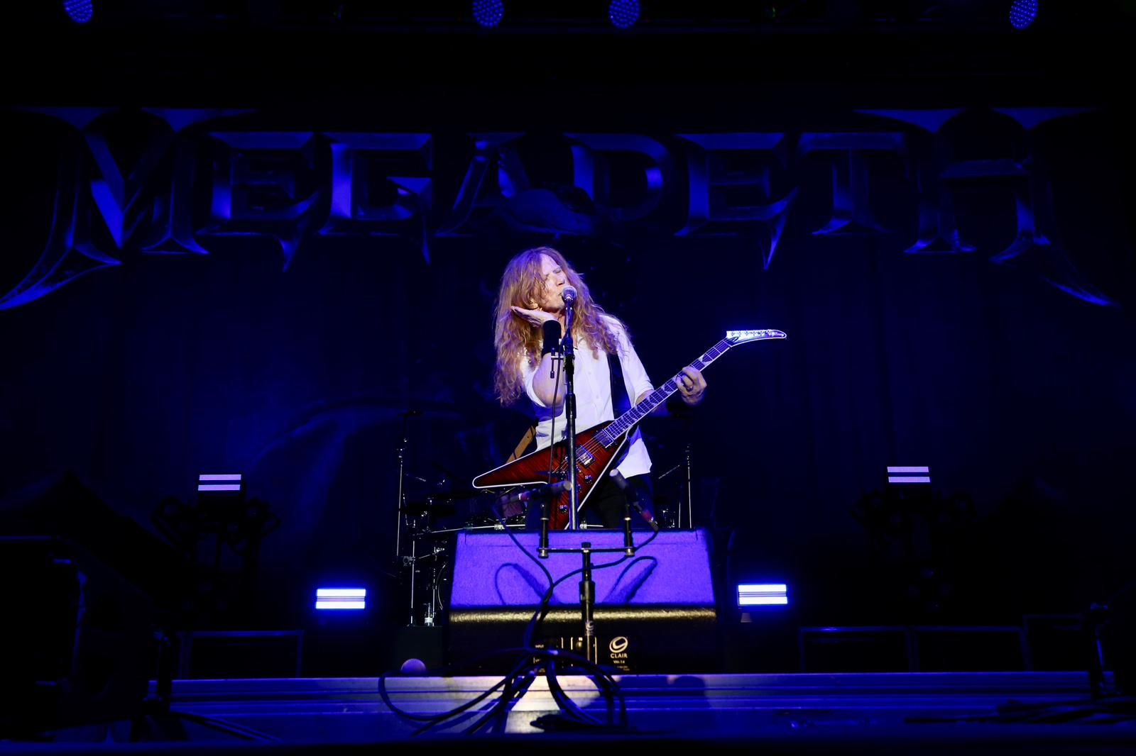 Concierto de Megadeth en la Plaza de España