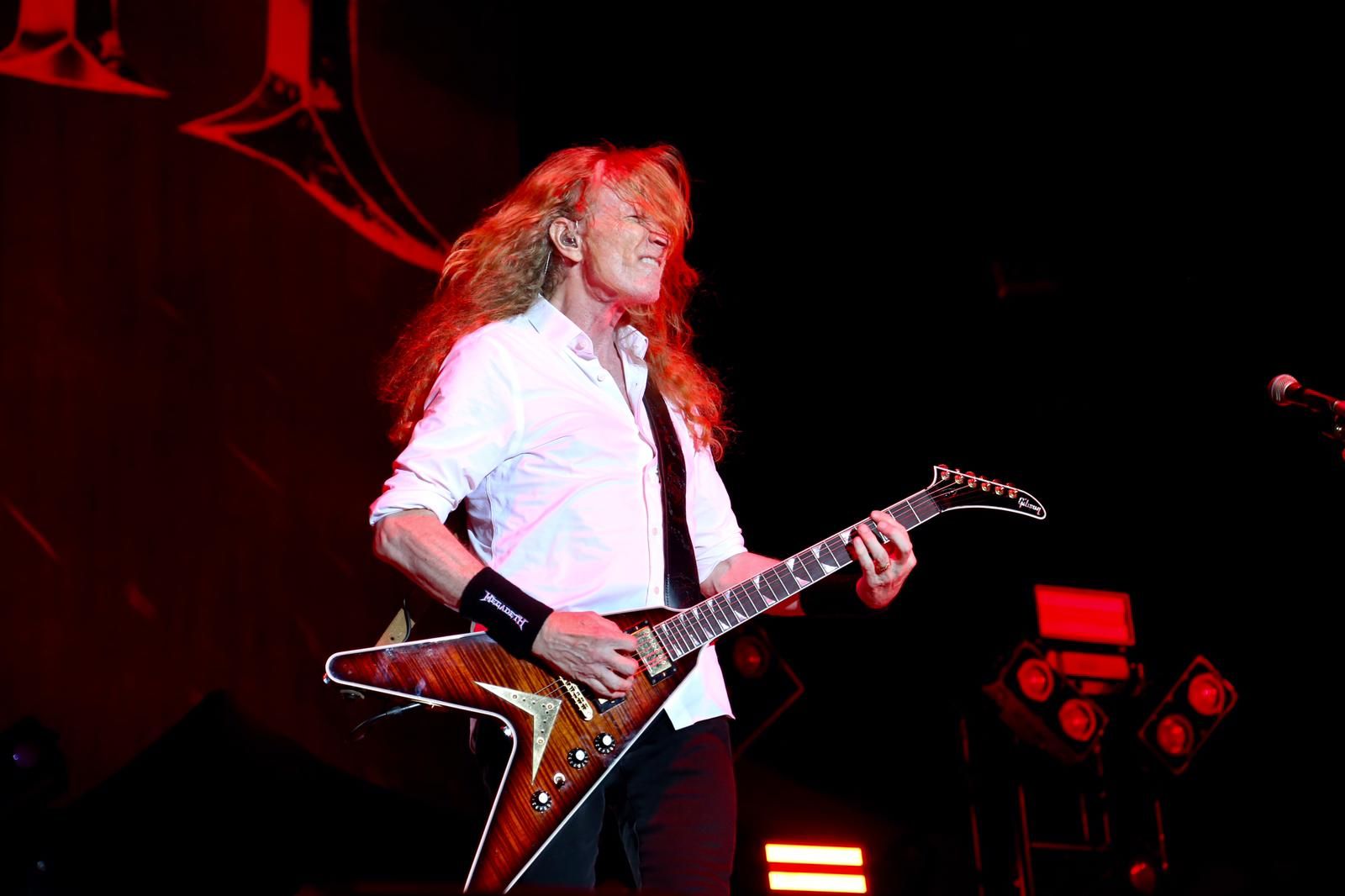 Concierto de Megadeth en la Plaza de España