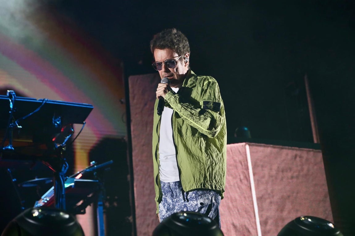Jarre demostró en Sevilla que es uno de los artistas más influyentes y vanguardistas 