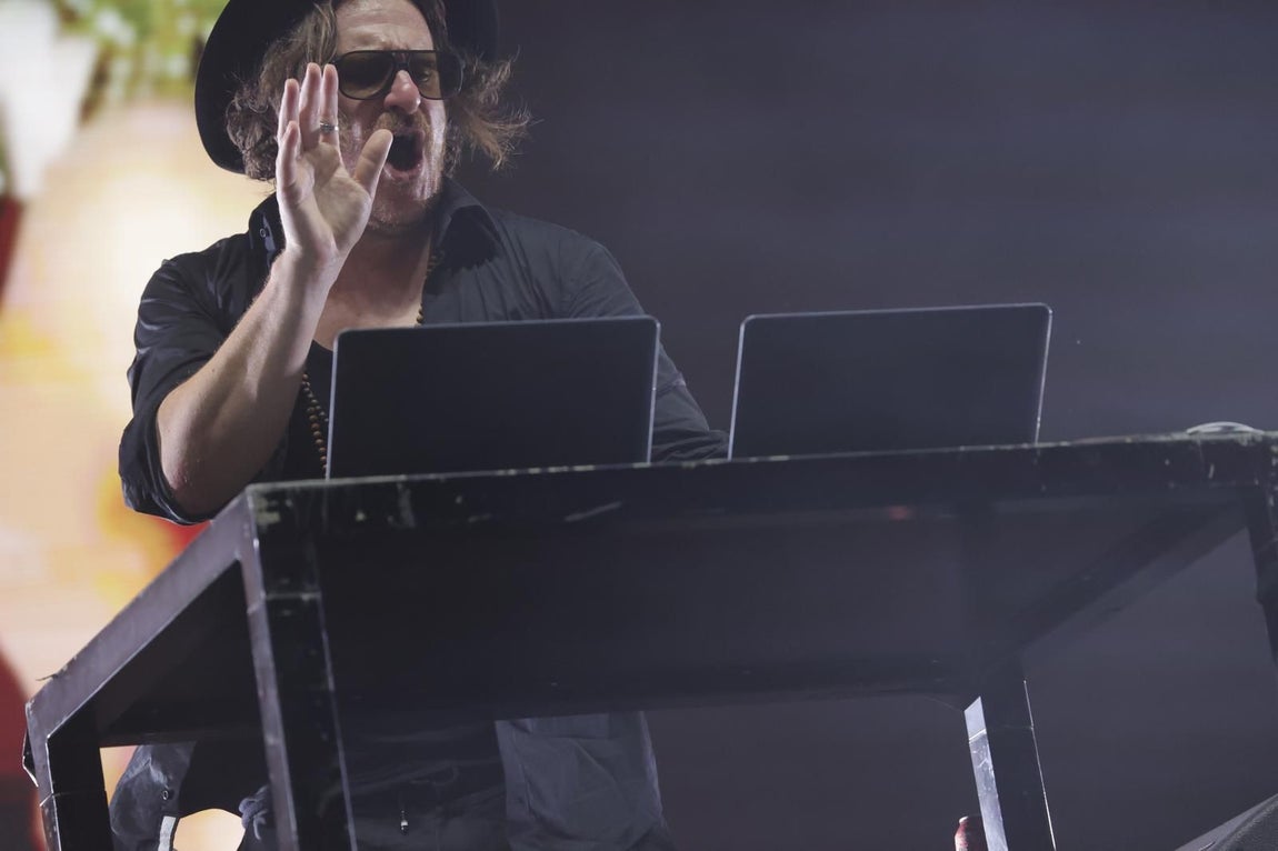 Concierto de Parov Stelar en la Plaza de España