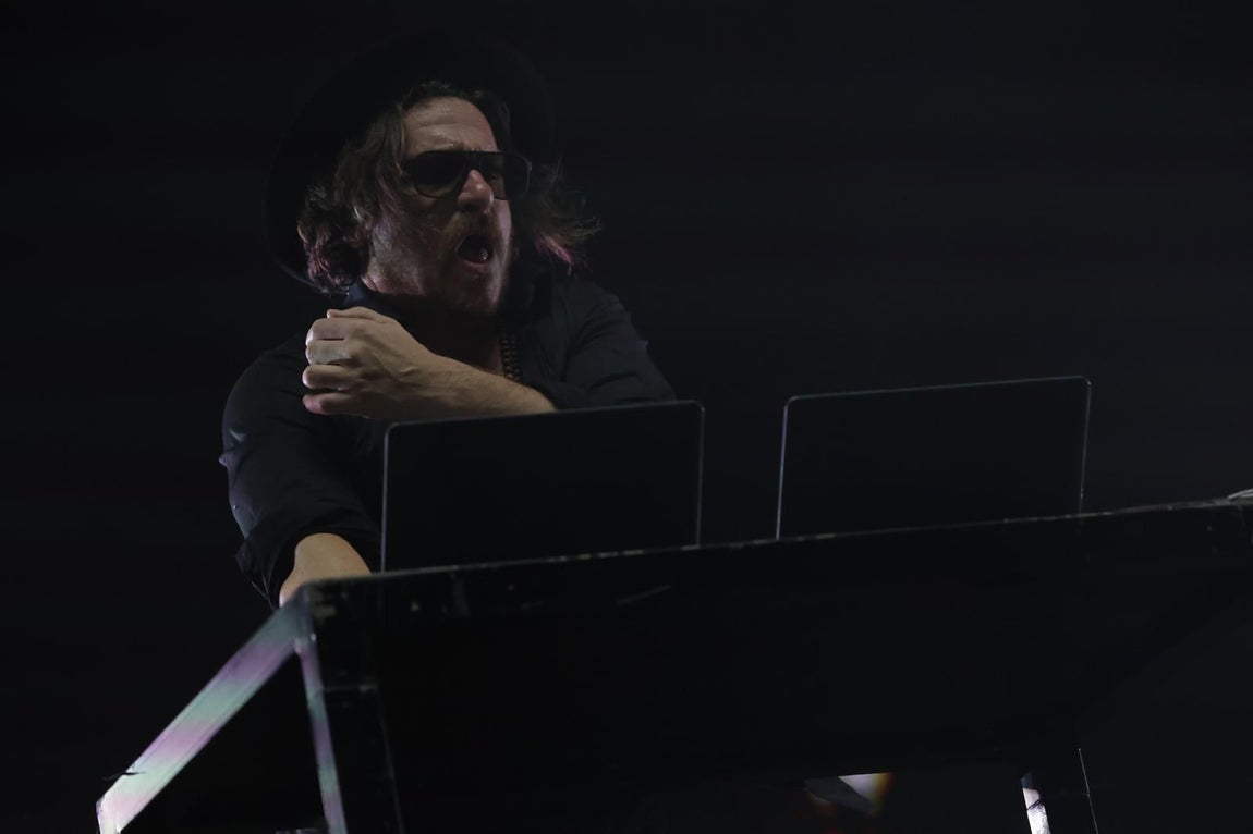 Concierto de Parov Stelar en la Plaza de España