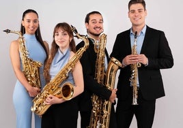 Syntthèse Quartet actuará este jueves 17 de julio en Noche en los Jardines del Real Alcázar