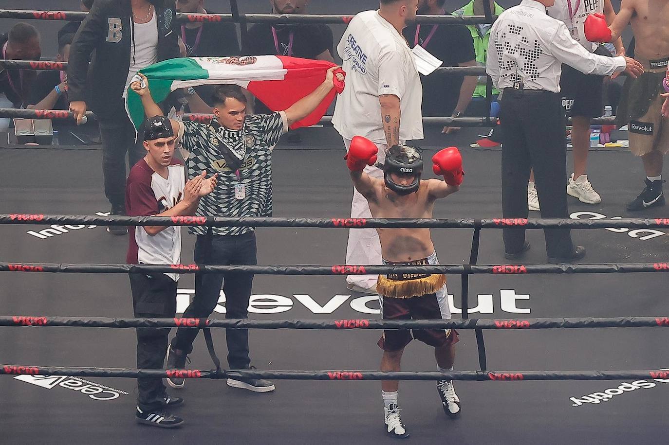 Pereira 7 se proclama ganador del primer combate de la quinta edición  de 'La Velada del Año'