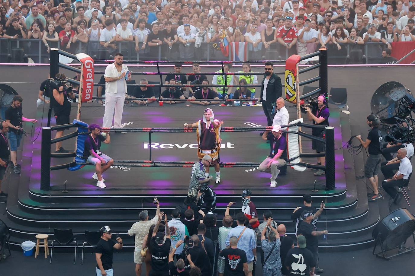 Pereira 7 se proclama ganador del primer combate de la quinta edición  de 'La Velada del Año'