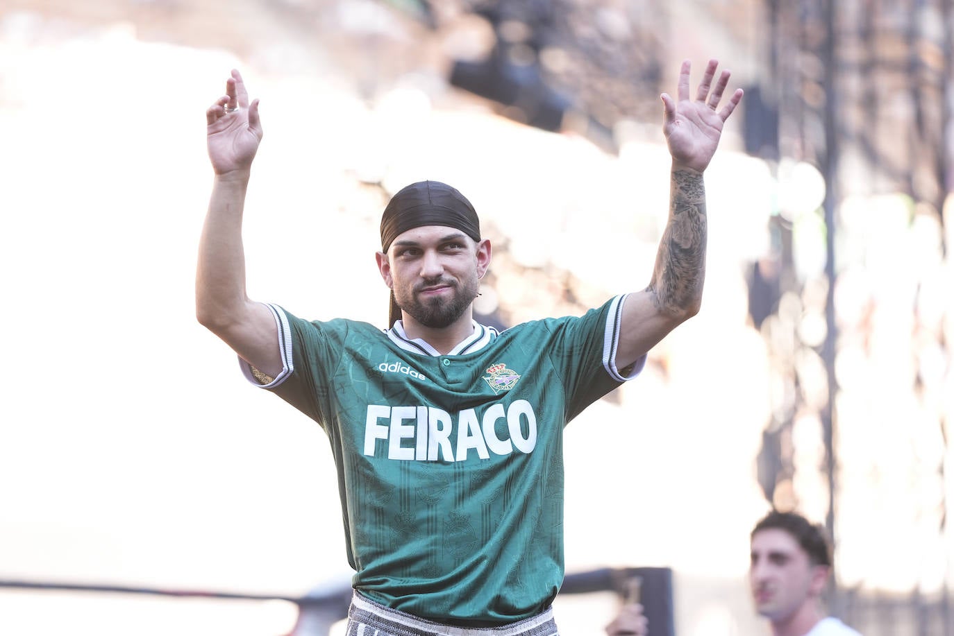 El streamer, Pereira7,  en 'La Velada del Año 5' en el Estadio de la Cartuja