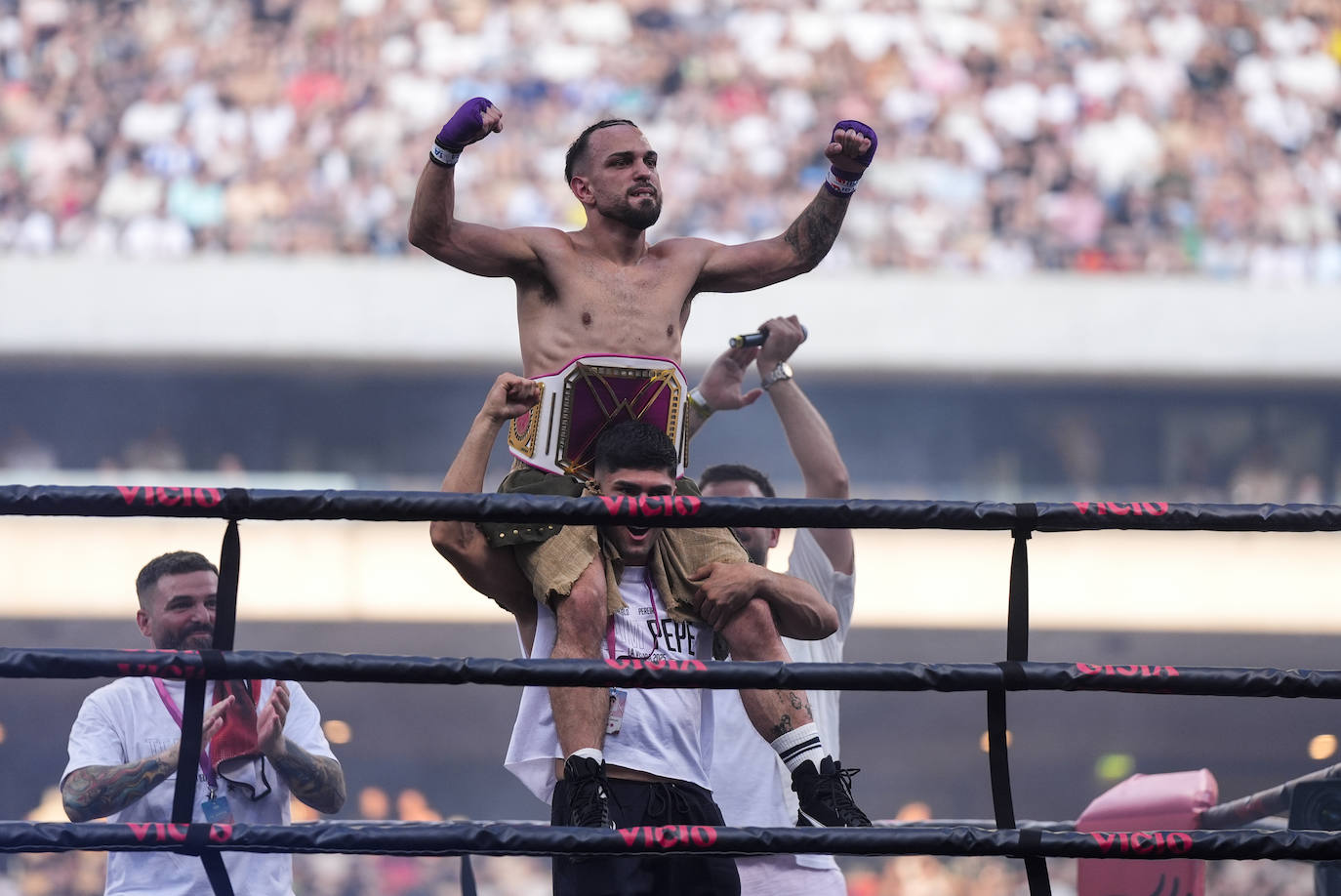 Pereira 7 se proclama ganador del primer combate de la quinta edición  de 'La Velada del Año'