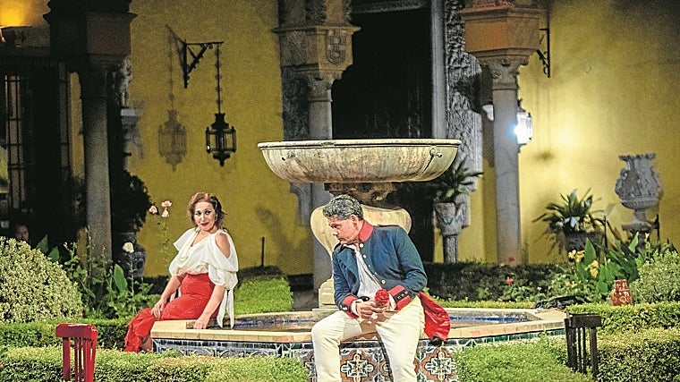 Puesta en escena de 'Carmen'