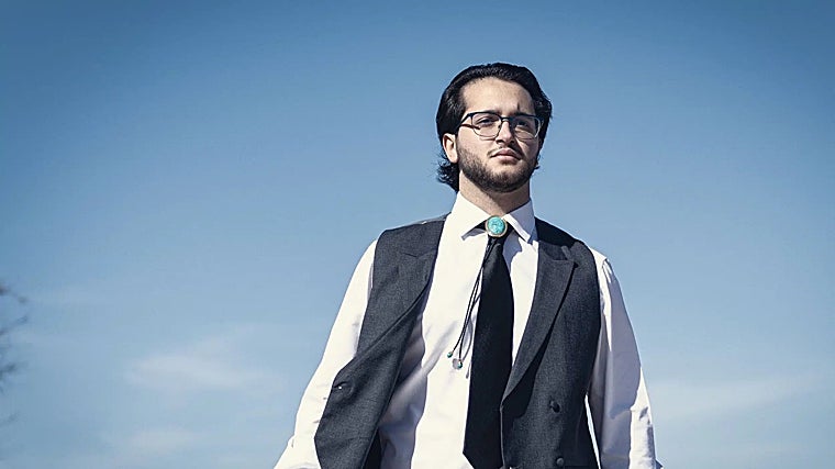 El artista David de Arahal