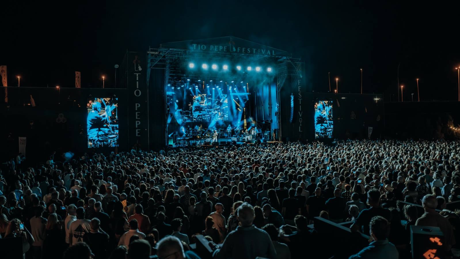 Concierto de Carlos Santana en el Tío Pepe Festival