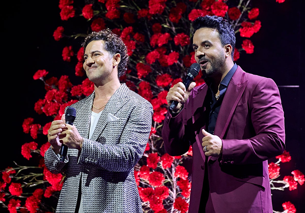 David Bisbal y Luis Fonsi, anfitriones de la ceremonia