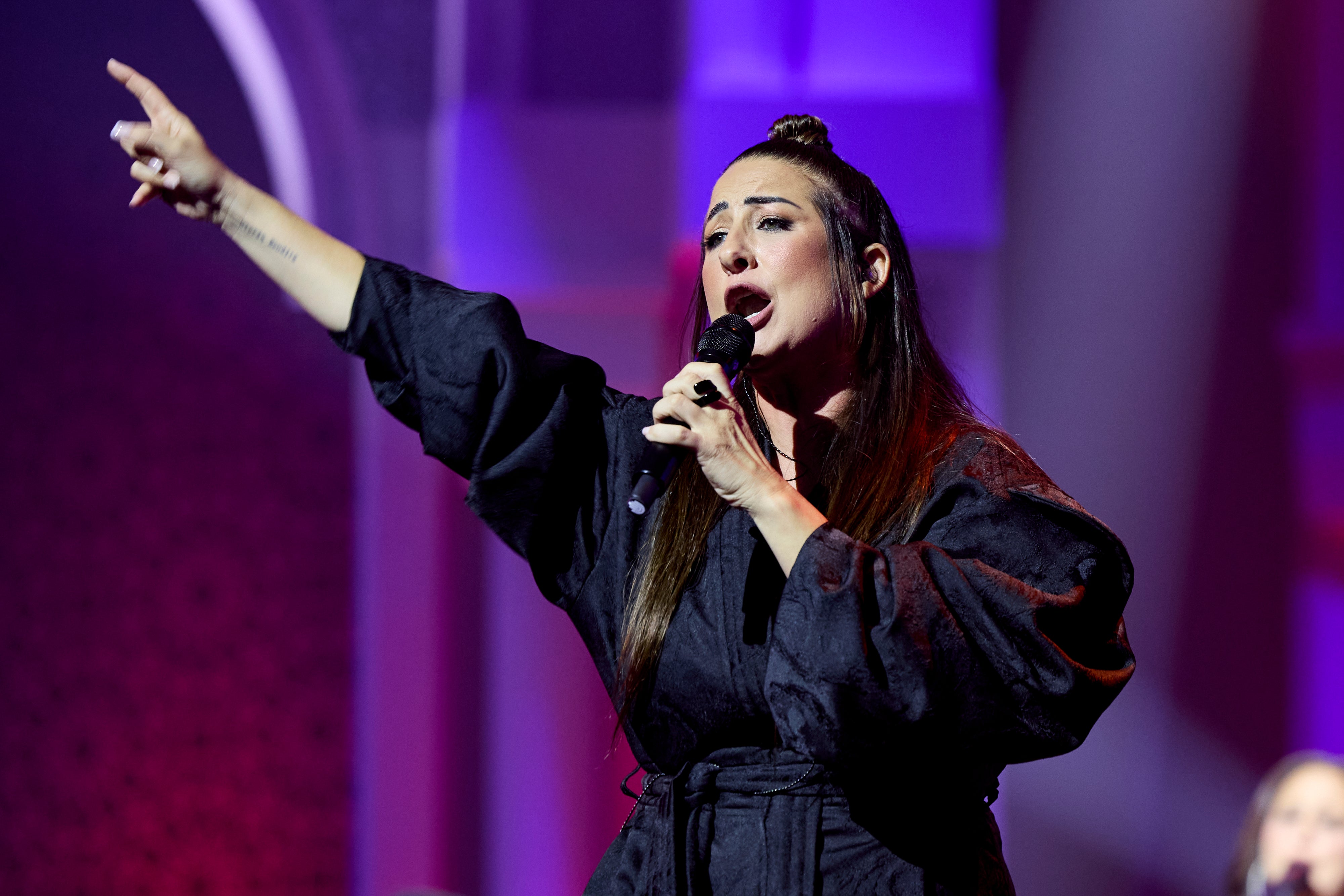 Los homenajes a los grandes artistas andaluces se fueron sucediendo a lo largo de la noche