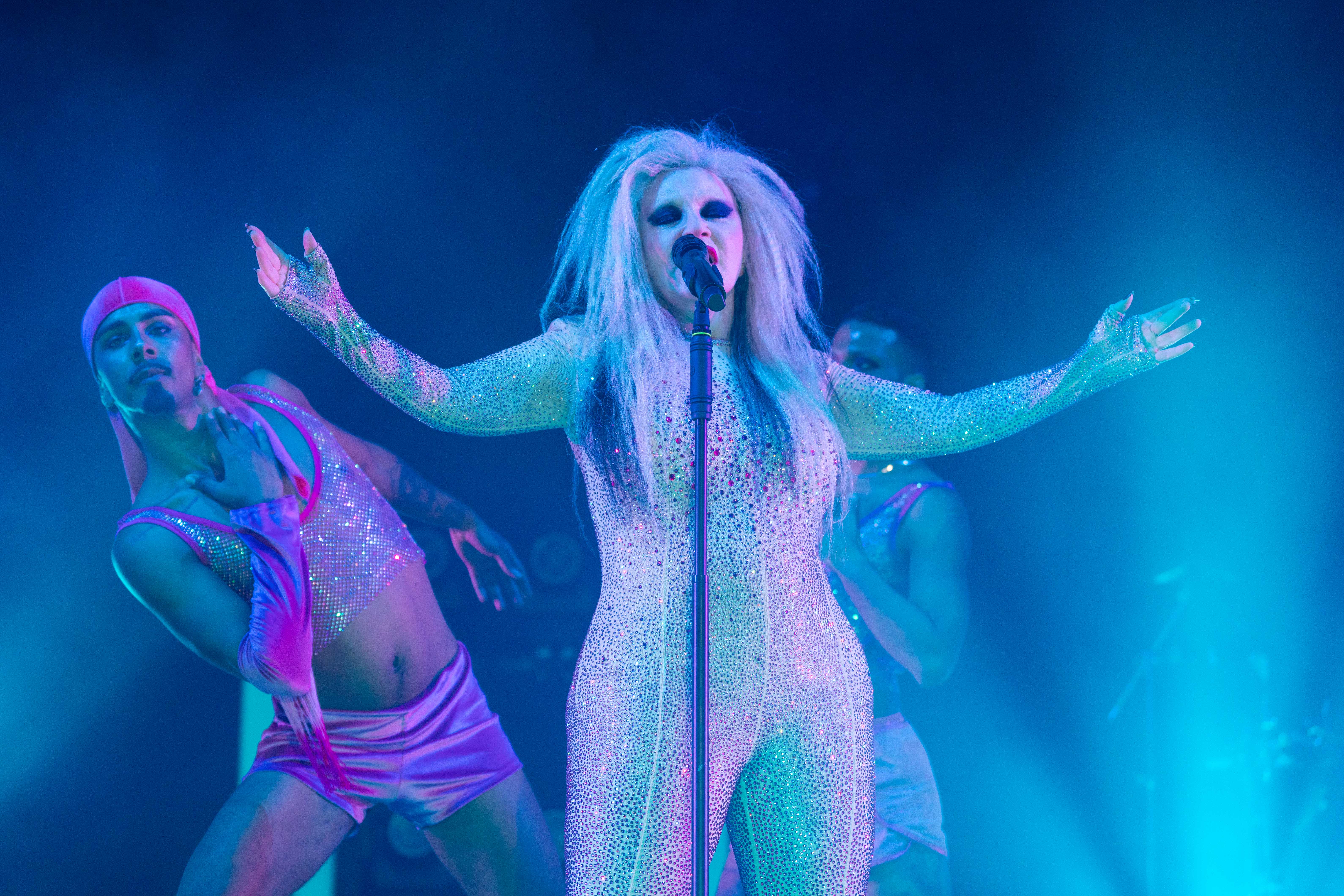 El concierto de Nancys Rubias y Fangoria en La Rinconada, en imágenes