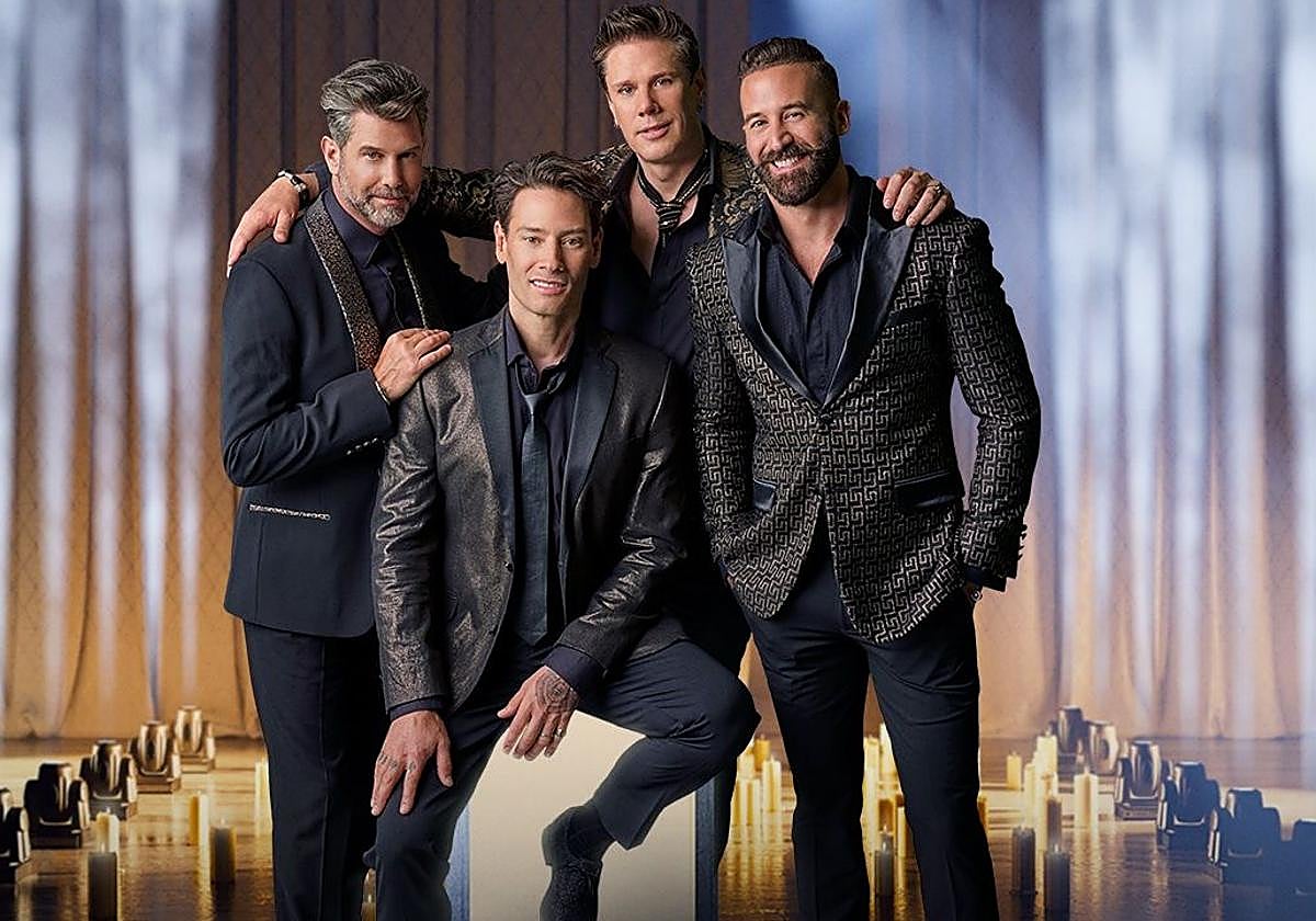 El grupo Il Divo en la promoción de su nuevo espectáculo