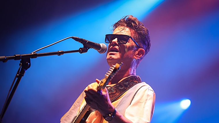 Santiago Auserón, anoche en concierto