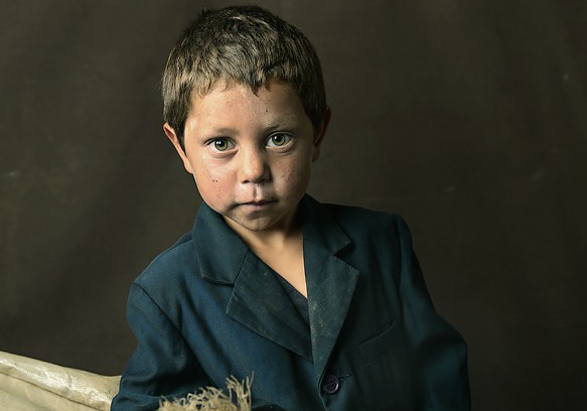 Una de las fotos de Pierre Gonnord de la exposición conmemorativa del X aniversario de Alalá en la Fundación Madariaga