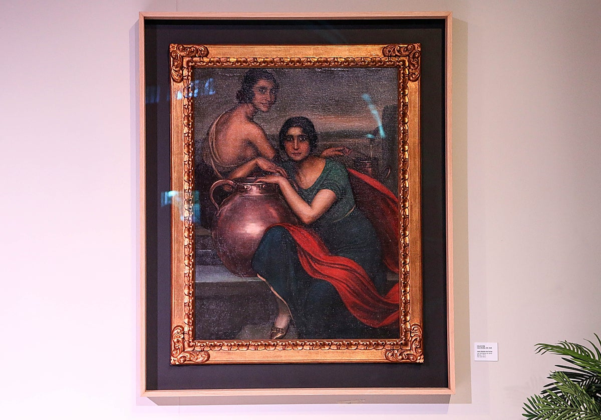 'Las hermanas de Santa Marina' (1915), obra de Julio Romero de Torres que se muestra en la exposición de la Galería