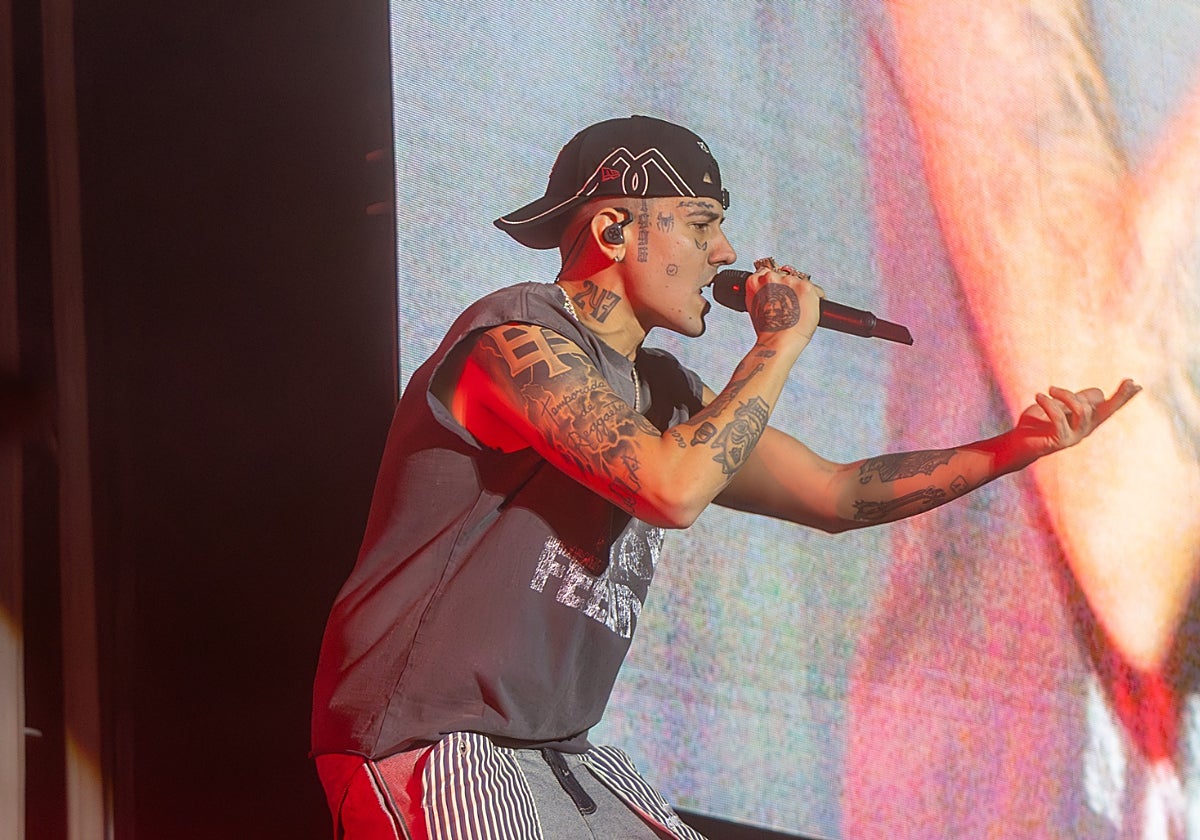 l argentino Duki en concierto en Sevilla