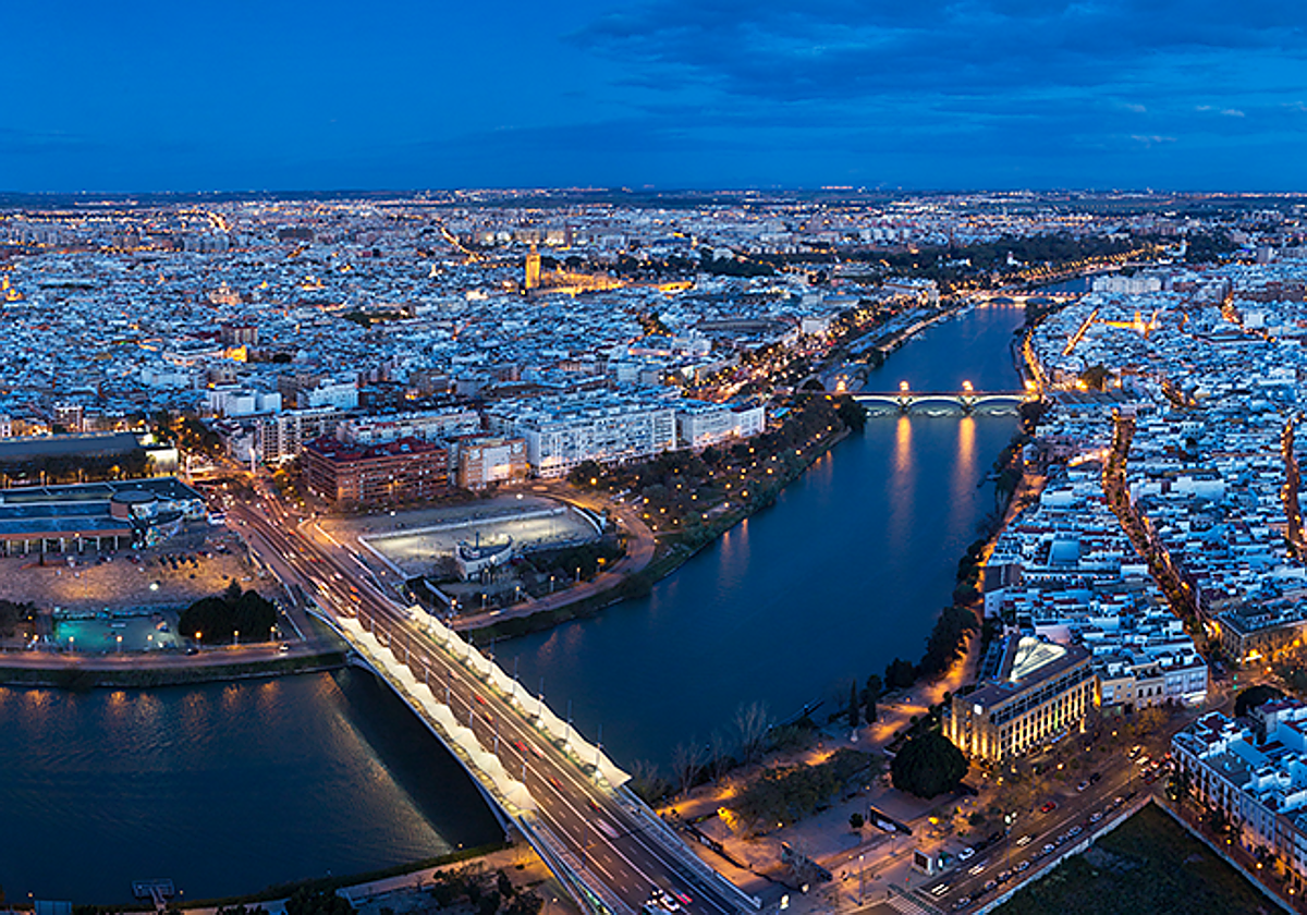 Vistas desde el mirador de Torre Sevilla