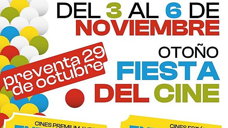 Fiesta del cine otoño 2025