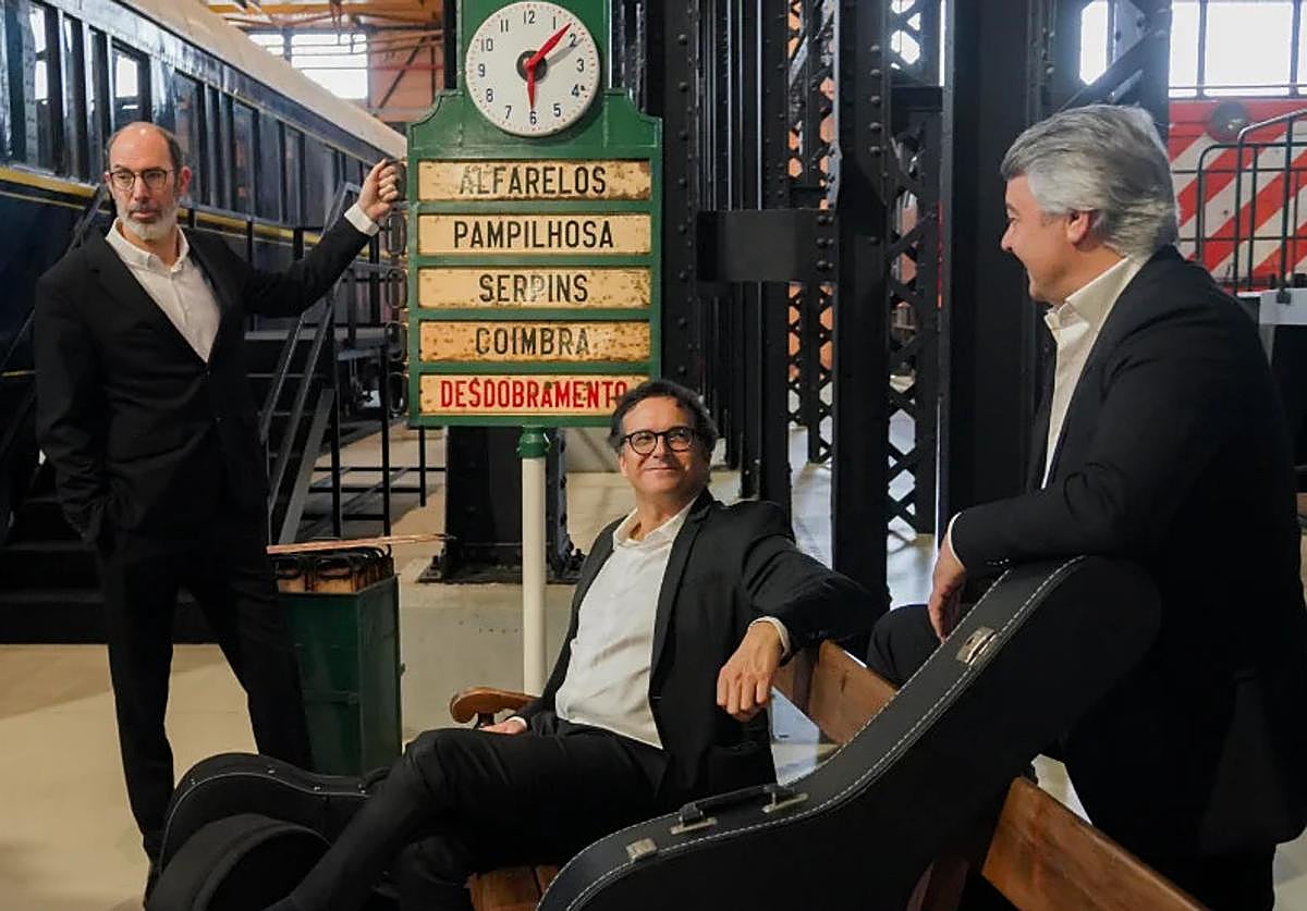 Los componentes del Trio Alvorada