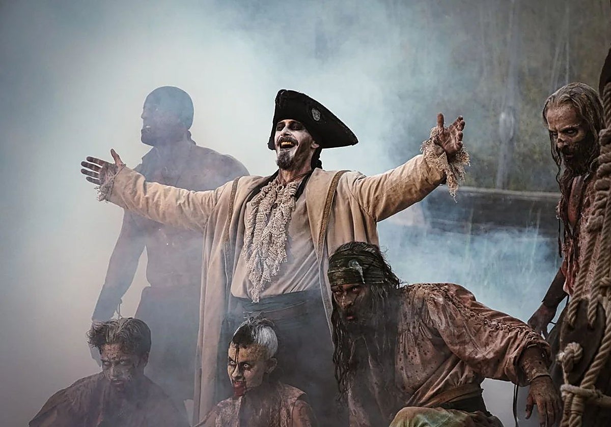 Espectáculo de Halloween en Isla Mágica