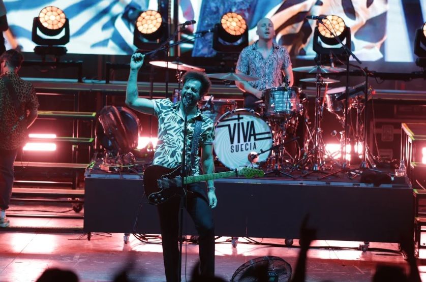 El grupo Viva Suecia en concierto