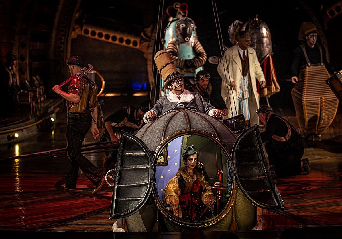 Imagen del espectáculo Kurios del Circo del Sol