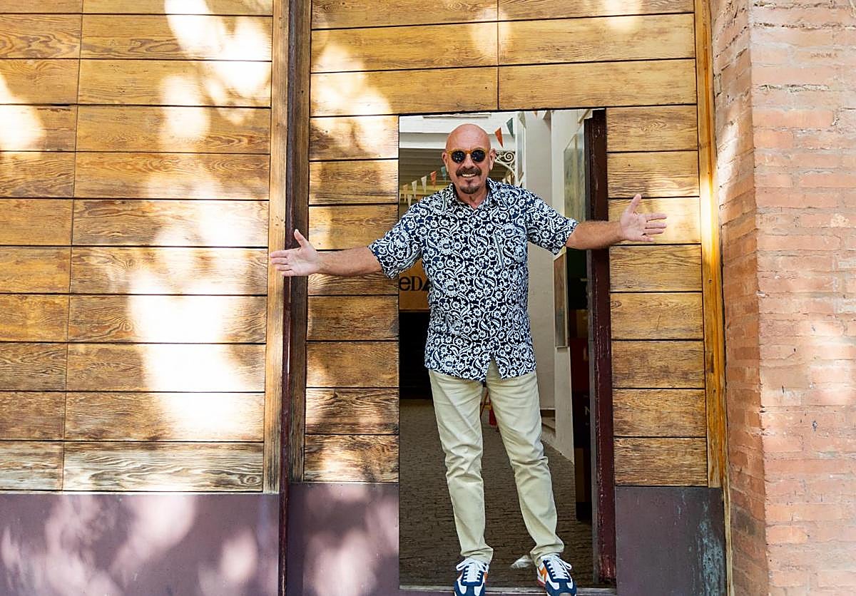 El cantante portuense Javier Ruibal