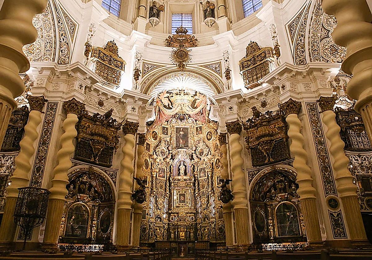 Interior de la iglesia de San Luis de los Franceses
