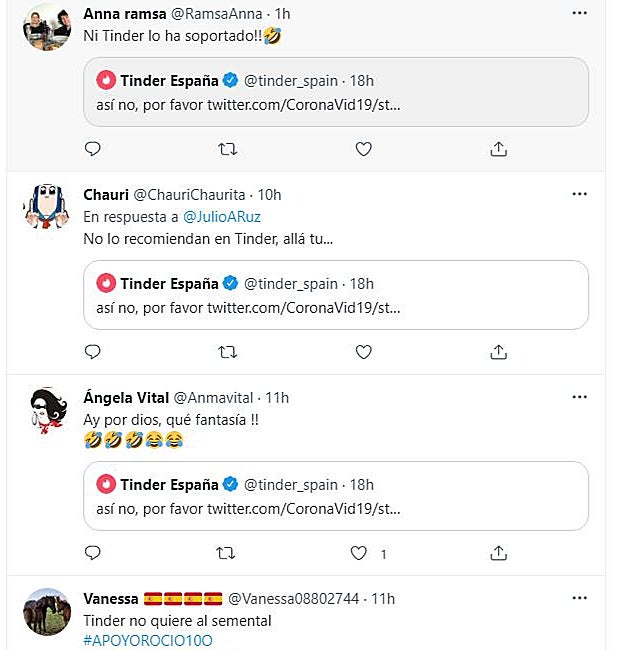 Tinder censura las técnicas de conquista de Ortega Cano tras hablar de la «fuerza» de su semen: «Así no»