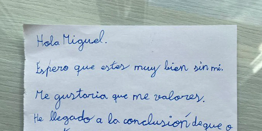 La carta de desamor de una niña de 7 años con amenaza incluida: «Ya vendrás  llorando»