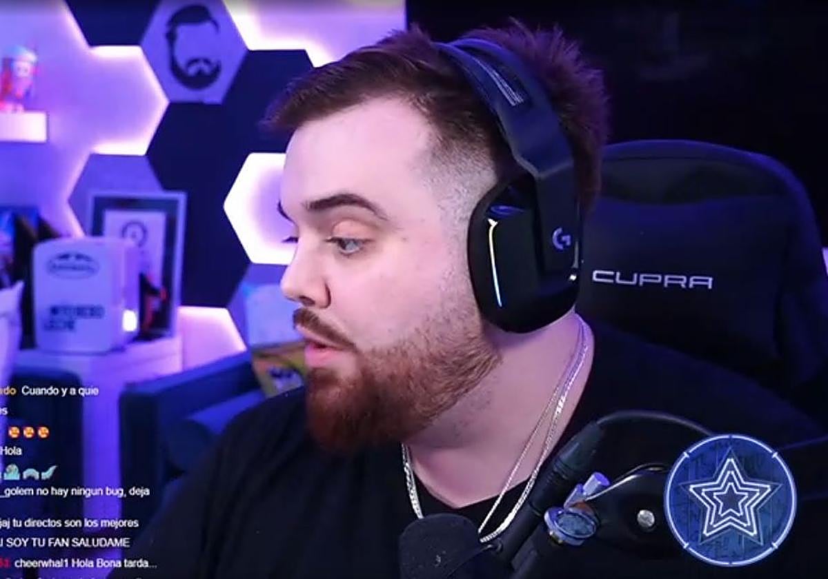 Ibai Llanos, en un stream