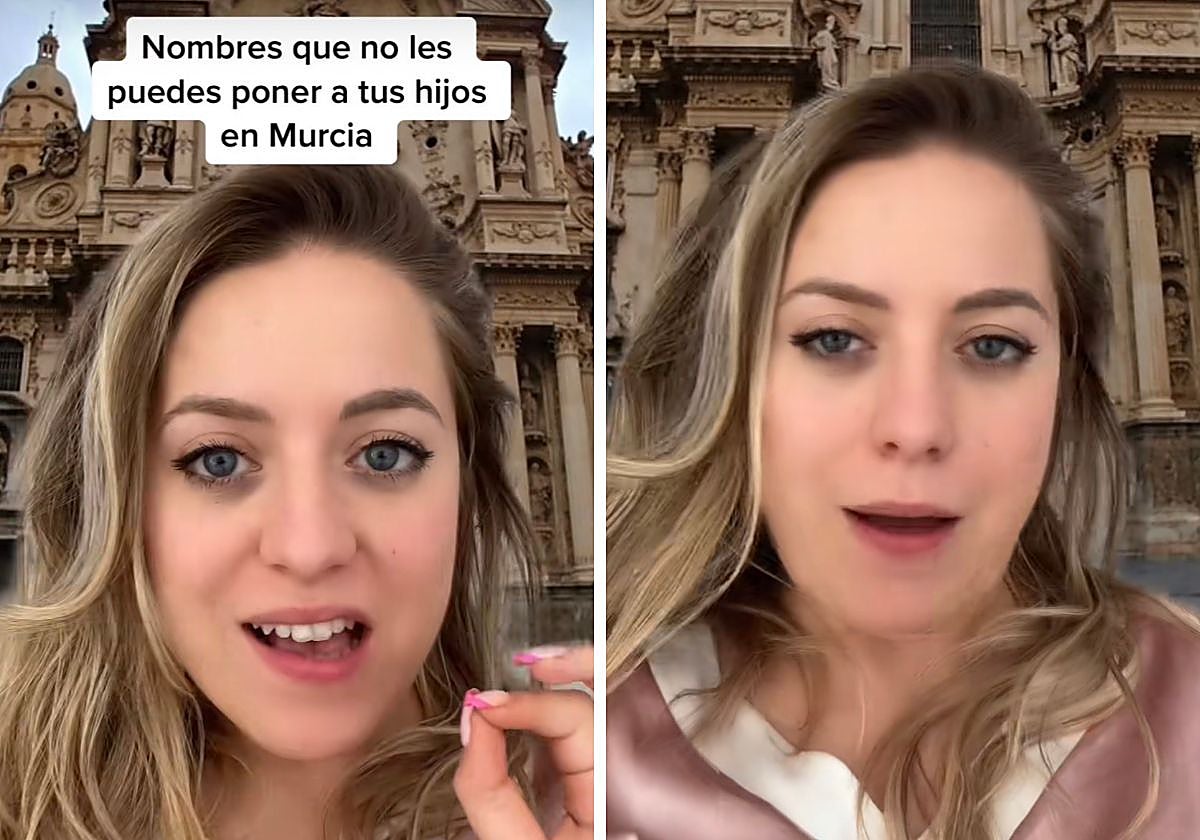 La tiktoker murciana @pasionxcomer explica qué nombres no se deben usar en Murcia