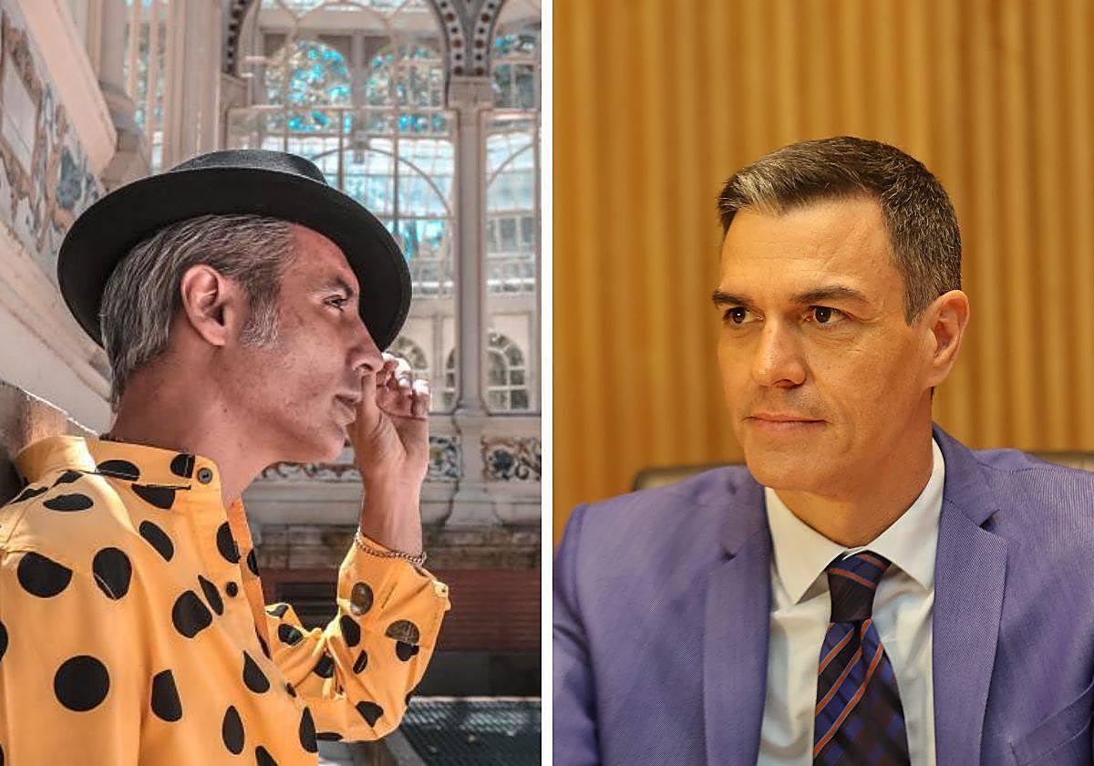 Pitingo y Pedro Sánchez