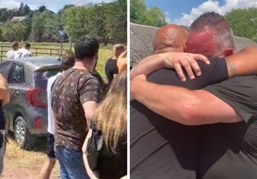 Finge su muerte para darle una lección a su familia y se presenta a su propio entierro en helicóptero