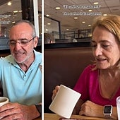 Una española lleva a sus padres a tomar café en Estados Unidos y alucinan: «Se transparenta, es agua con color»