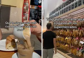 Un canadiense en shock tras descubrir estas costumbres españolas: «Tienen patas de carne seca colgando en los supermercados»