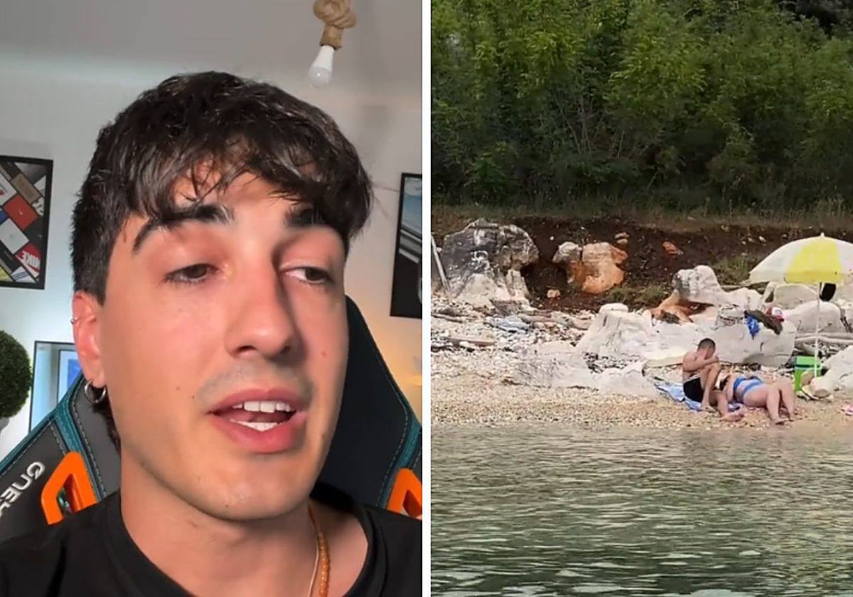 Un tiktoker descubre 'la verdad' tras el paraíso vacacional de Albania
