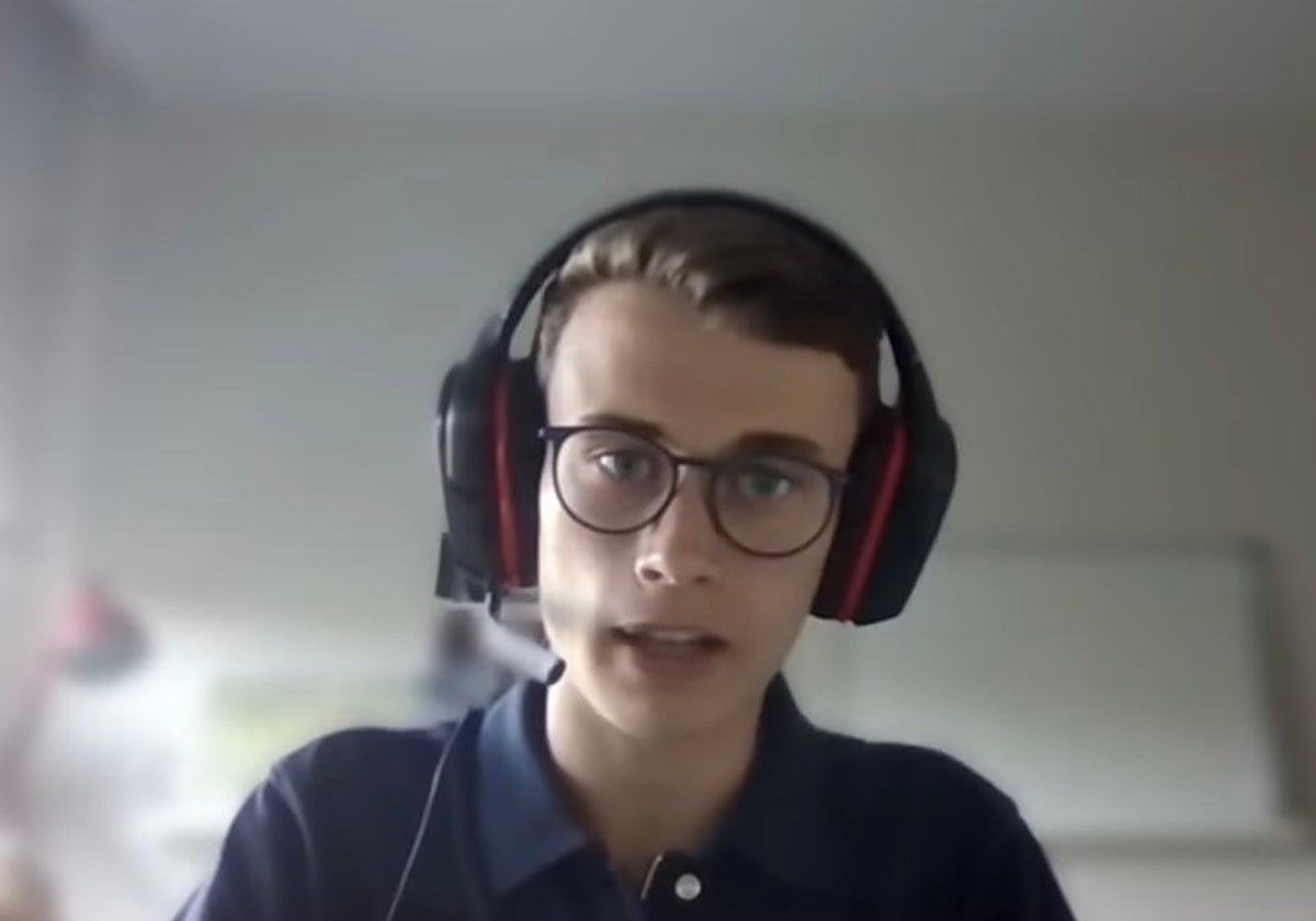 Jorge Rey, conocido como «el niño meteorólogo»