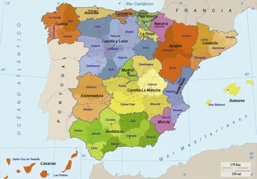 Este es el mapa de las palabras más usadas en España por comunidad autónoma