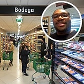 La reacción de un estadounidense al ver el pasillo del vino en Mercadona: «¡No hay forma de que estos sean los precios...!»
